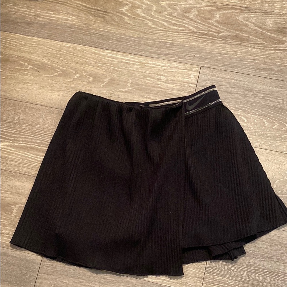 Nike Dri-Fit Black Pleated Women's Athletic Skort Tennis Golf Pickleball Sz XS